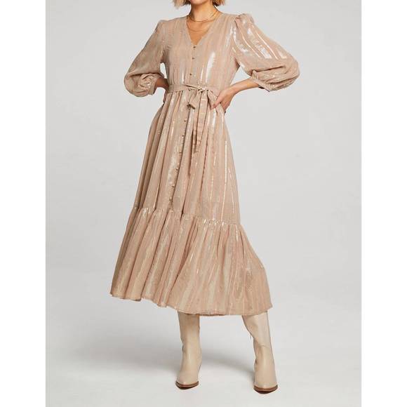 SALTWATER LUXE Dresses & Skirts - NEW SALTWATER LUXE dream dress in champagne